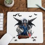 PC, gaming si accesorii - Periferice PC - Mousepad - Mousepad Castlevania Isaac Dracula Demon, 21x19cm - Infinity.ro