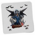 PC, gaming si accesorii - Periferice PC - Mousepad - Mousepad Castlevania Isaac Dracula Demon, 21x19cm - Infinity.ro