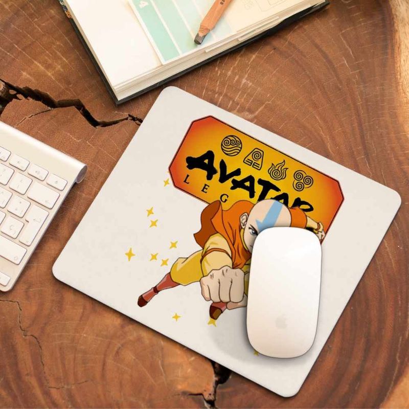 PC, gaming si accesorii - Periferice PC - Mousepad - Mousepad Avatar Last Airbender Legenda lui Aang, 21x19cm - Infinity.ro