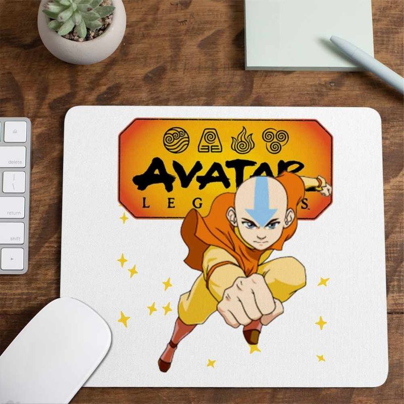 PC, gaming si accesorii - Periferice PC - Mousepad - Mousepad Avatar Last Airbender Legenda lui Aang, 21x19cm - Infinity.ro