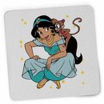 PC, gaming si accesorii - Periferice PC - Mousepad - Mousepad Aladdin Jasmine Abu Maimuta Aladin, 21x19cm - Infinity.ro
