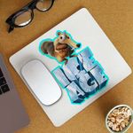 PC, gaming si accesorii - Periferice PC - Mousepad - Mousepad Ice Age Scrat Mood, 21x19cm - Infinity.ro