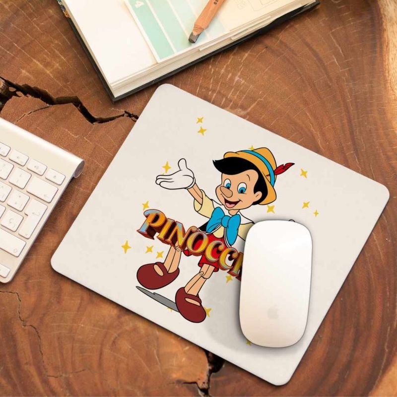 PC, gaming si accesorii - Periferice PC - Mousepad - Mousepad Pinocchio Geppetto, 21x19cm - Infinity.ro