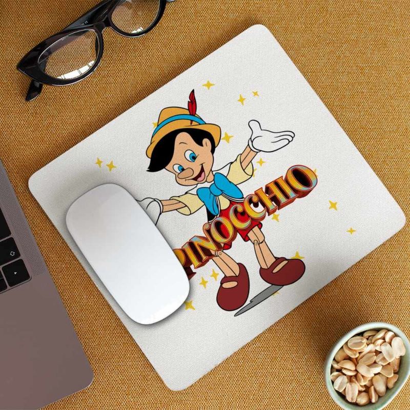 PC, gaming si accesorii - Periferice PC - Mousepad - Mousepad Pinocchio Geppetto, 21x19cm - Infinity.ro