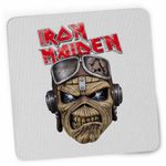 PC, gaming si accesorii - Periferice PC - Mousepad - Mousepad Iron Maiden Biker Heavy Metal, 21x19cm - Infinity.ro