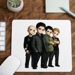 PC, gaming si accesorii - Periferice PC - Mousepad - Mousepad Breaking Benjamin All Gang, 21x19cm - Infinity.ro