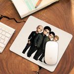 PC, gaming si accesorii - Periferice PC - Mousepad - Mousepad Breaking Benjamin All Gang, 21x19cm - Infinity.ro