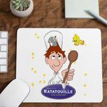 PC, gaming si accesorii - Periferice PC - Mousepad - Mousepad Ratatouille Alfredo Soricel Remy Chef, 21x19cm - Infinity.ro