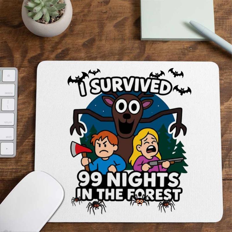 PC, gaming si accesorii - Periferice PC - Mousepad - Mousepad 99 Nights Game Roblox, 21x19cm - Infinity.ro