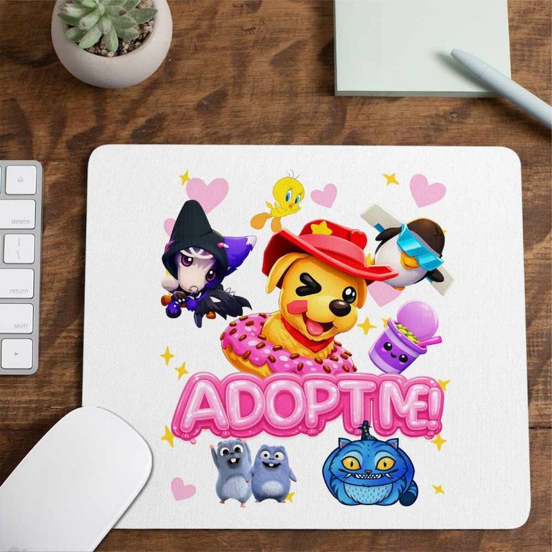 PC, gaming si accesorii - Periferice PC - Mousepad - Mousepad Roblox Adopt Me Puppy, 21x19cm - Infinity.ro