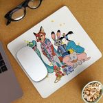 PC, gaming si accesorii - Periferice PC - Mousepad - Mousepad Dumbo Zootopia Zootropolis Elefantel Sarpe, 21x19cm - Infinity.ro