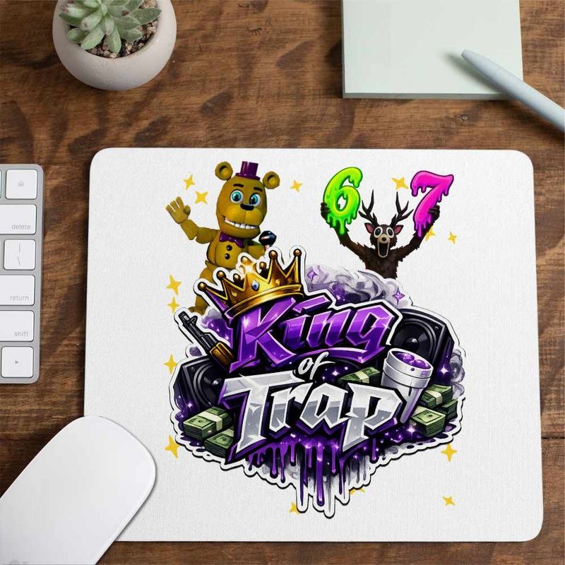 PC, gaming si accesorii - Periferice PC - Mousepad - Mousepad Future King Trap, 21x19cm - Infinity.ro
