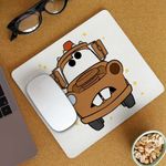 PC, gaming si accesorii - Periferice PC - Mousepad - Mousepad Cars Mater Bucsa Masini Curse, 21x19cm - Infinity.ro