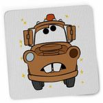 PC, gaming si accesorii - Periferice PC - Mousepad - Mousepad Cars Mater Bucsa Masini Curse, 21x19cm - Infinity.ro