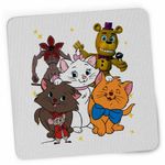 PC, gaming si accesorii - Periferice PC - Mousepad - Mousepad Pisicile Aristocrate Marie Berlioz Toulouse, 21x19cm - Infinity.ro