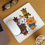 PC, gaming si accesorii - Periferice PC - Mousepad - Mousepad Pisicile Aristocrate Marie Berlioz Toulouse, 21x19cm - Infinity.ro