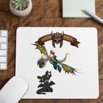 PC, gaming si accesorii - Periferice PC - Mousepad - Mousepad Dragon Astrid How to train your dragon, 21x19cm - Infinity.ro