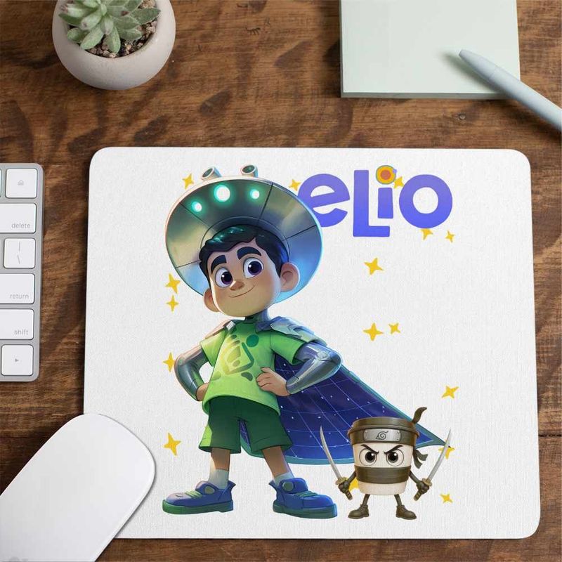 PC, gaming si accesorii - Periferice PC - Mousepad - Mousepad Elio Space Explorer, 21x19cm - Infinity.ro