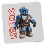 PC, gaming si accesorii - Periferice PC - Mousepad - Mousepad Roblox Mandalorian Star Wars, 21x19cm - Infinity.ro