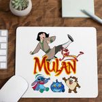 PC, gaming si accesorii - Periferice PC - Mousepad - Mousepad Mulan Mushu Kung Fu, 21x19cm - Infinity.ro