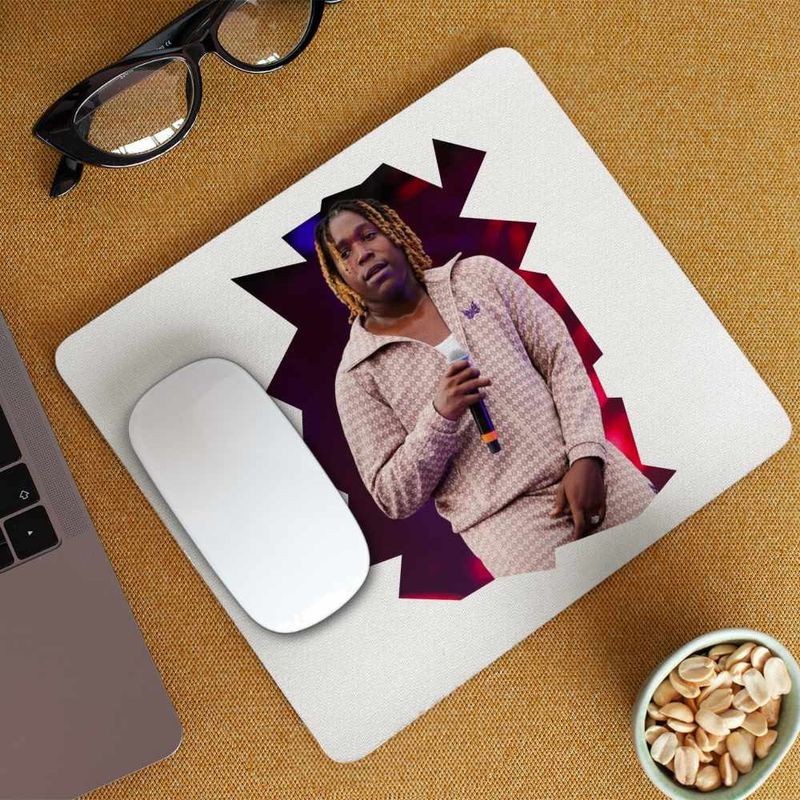 PC, gaming si accesorii - Periferice PC - Mousepad - Mousepad Don Toliver Trap After Party, 21x19cm - Infinity.ro