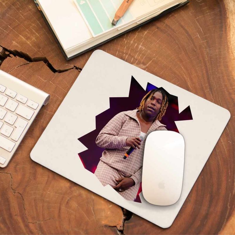 PC, gaming si accesorii - Periferice PC - Mousepad - Mousepad Don Toliver Trap After Party, 21x19cm - Infinity.ro