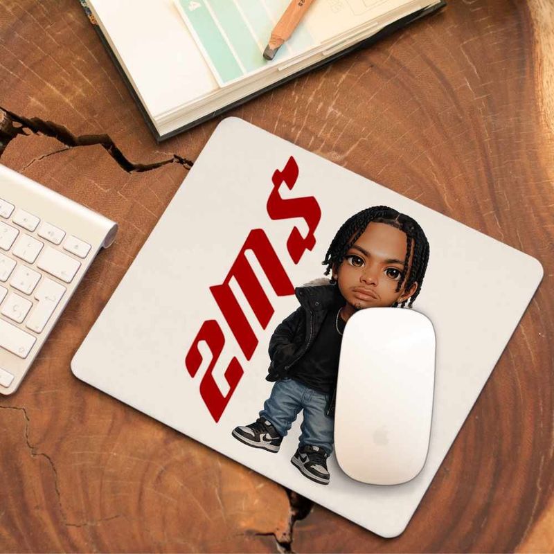 PC, gaming si accesorii - Periferice PC - Mousepad - Mousepad Nemzzz 2MS, 21x19cm - Infinity.ro