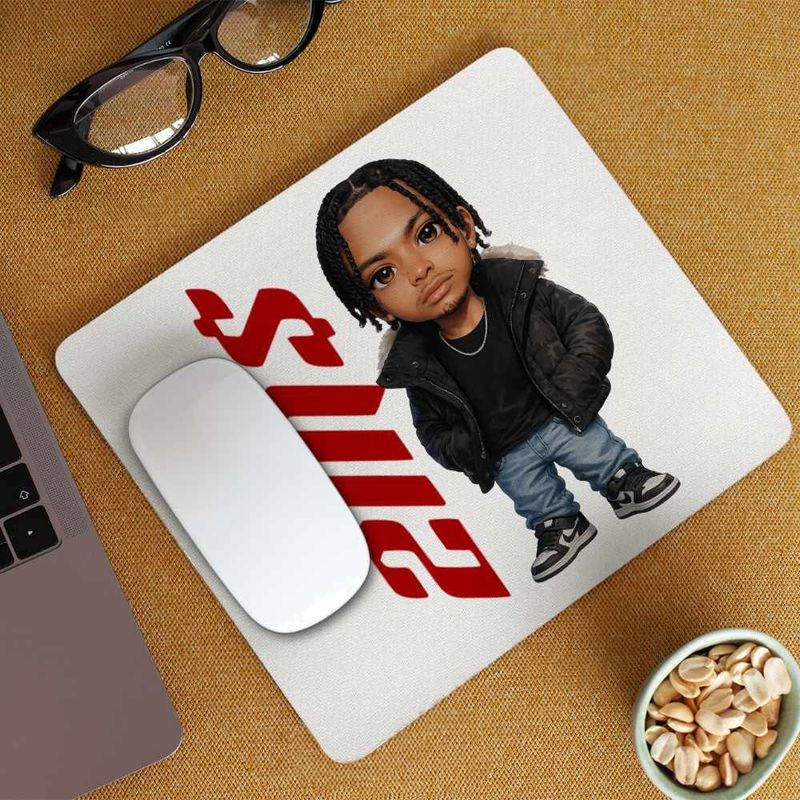 PC, gaming si accesorii - Periferice PC - Mousepad - Mousepad Nemzzz 2MS, 21x19cm - Infinity.ro