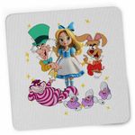 PC, gaming si accesorii - Periferice PC - Mousepad - Mousepad Alice Tara Minunilor Mad Hatter March Hare, 21x19cm - Infinity.ro
