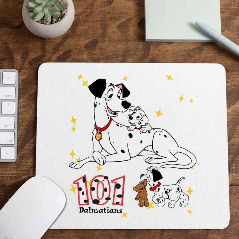 PC, gaming si accesorii - Periferice PC - Mousepad - Mousepad 101 Dalmatieni Pongo Freckles Dalmatian, 21x19cm - Infinity.ro