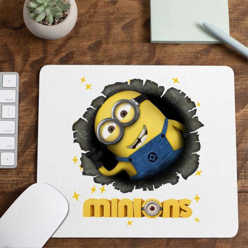 PC, gaming si accesorii - Periferice PC - Mousepad - Mousepad Minions Pop-up Despicable, 21x19cm - Infinity.ro