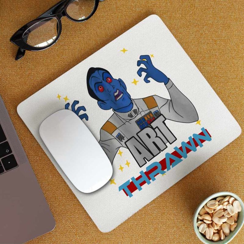 PC, gaming si accesorii - Periferice PC - Mousepad - Mousepad Thrawn Art Star Wars Grand Admiral, 21x19cm - Infinity.ro