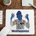 PC, gaming si accesorii - Periferice PC - Mousepad - Mousepad Thrawn Art Star Wars Grand Admiral, 21x19cm - Infinity.ro