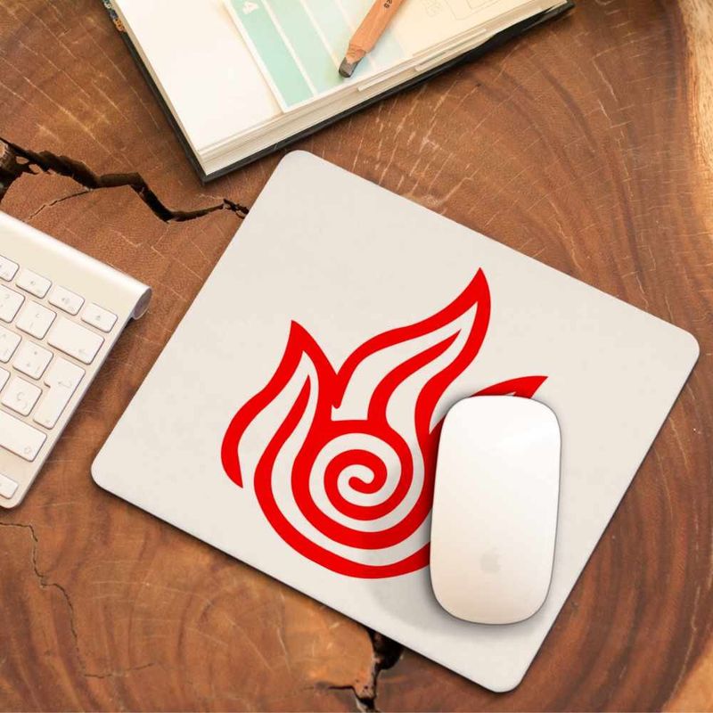 PC, gaming si accesorii - Periferice PC - Mousepad - Mousepad Avatar Firebender Element Simbol Maestru Focului, 21x19cm - Infinity.ro