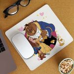 PC, gaming si accesorii - Periferice PC - Mousepad - Mousepad Frumoasa si Bestia Vals, 21x19cm - Infinity.ro