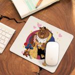 PC, gaming si accesorii - Periferice PC - Mousepad - Mousepad Frumoasa si Bestia Vals, 21x19cm - Infinity.ro
