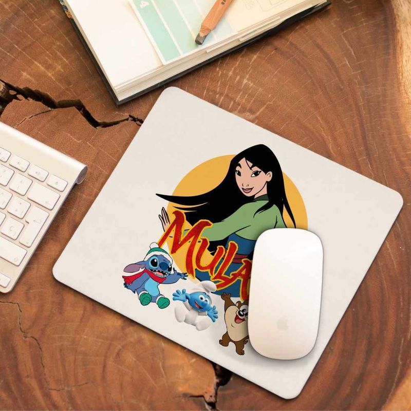 PC, gaming si accesorii - Periferice PC - Mousepad - Mousepad Mulan Karate, 21x19cm - Infinity.ro