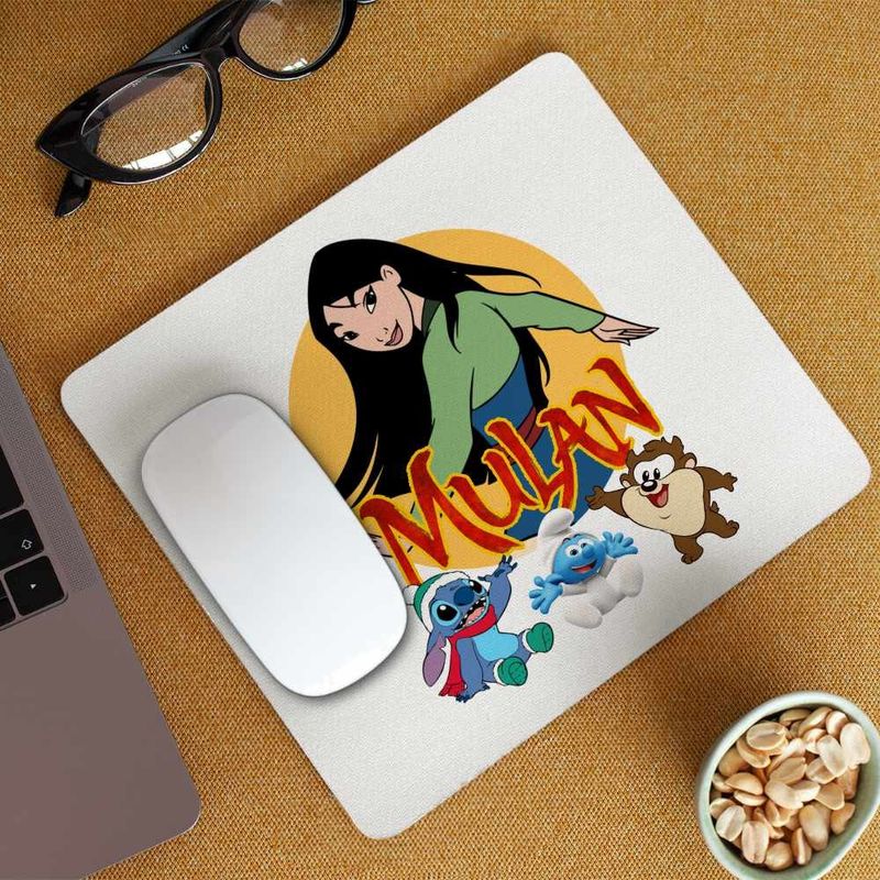 PC, gaming si accesorii - Periferice PC - Mousepad - Mousepad Mulan Karate, 21x19cm - Infinity.ro