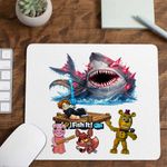 PC, gaming si accesorii - Periferice PC - Mousepad - Mousepad Pescar Roblox Rechin Sea Monster Pescar, 21x19cm - Infinity.ro