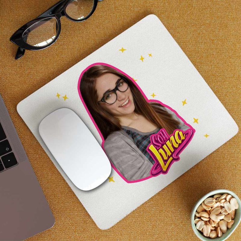 PC, gaming si accesorii - Periferice PC - Mousepad - Mousepad Soy Luna Nina Simonetti, 21x19cm - Infinity.ro