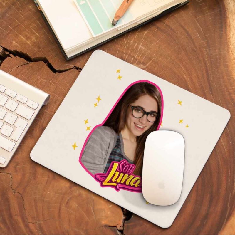 PC, gaming si accesorii - Periferice PC - Mousepad - Mousepad Soy Luna Nina Simonetti, 21x19cm - Infinity.ro