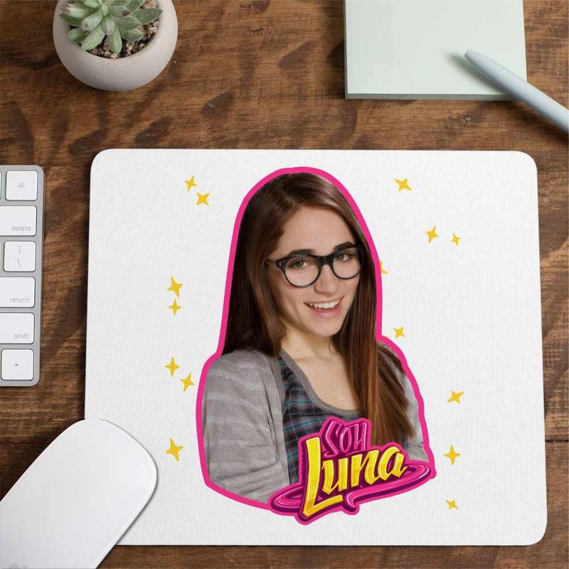 PC, gaming si accesorii - Periferice PC - Mousepad - Mousepad Soy Luna Nina Simonetti, 21x19cm - Infinity.ro