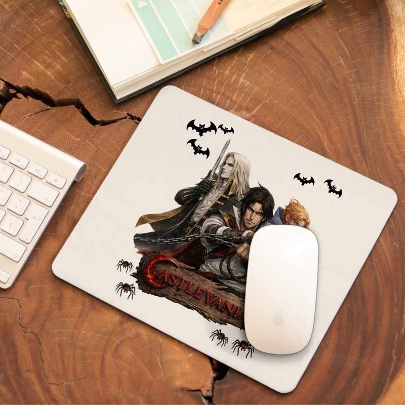PC, gaming si accesorii - Periferice PC - Mousepad - Mousepad Castlevania Fantasy Vampire Hunters, 21x19cm - Infinity.ro