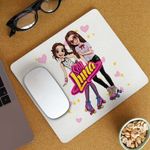 PC, gaming si accesorii - Periferice PC - Mousepad - Mousepad Soy Luna Nina Best Friends, 21x19cm - Infinity.ro