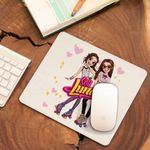 PC, gaming si accesorii - Periferice PC - Mousepad - Mousepad Soy Luna Nina Best Friends, 21x19cm - Infinity.ro