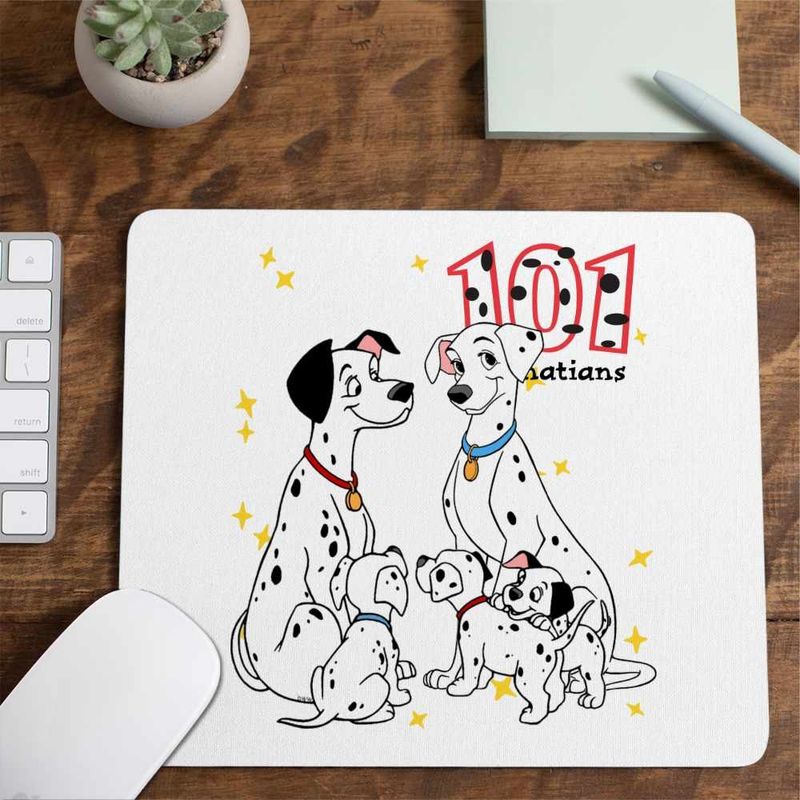 PC, gaming si accesorii - Periferice PC - Mousepad - Mousepad 101 Dalmatieni Pongo Perdita Aventuri, 21x19cm - Infinity.ro