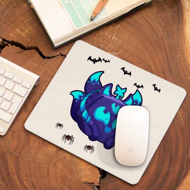 PC, gaming si accesorii - Periferice PC - Mousepad - Mousepad Blox Fruits Kitsune Fruit Roblox Fructe, 21x19cm - Infinity.ro