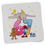 PC, gaming si accesorii - Periferice PC - Mousepad - Mousepad Dumbo Six Seven Papa Strumf 67 Sase Sapte, 21x19cm - Infinity.ro