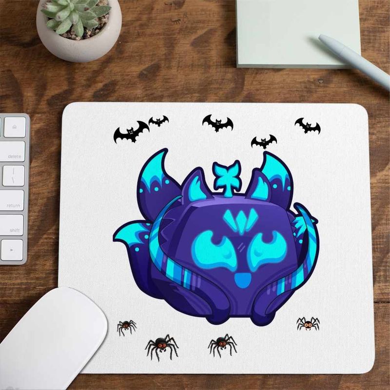PC, gaming si accesorii - Periferice PC - Mousepad - Mousepad Blox Fruits Kitsune Fruit Roblox Fructe, 21x19cm - Infinity.ro