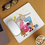PC, gaming si accesorii - Periferice PC - Mousepad - Mousepad Dumbo Six Seven Papa Strumf 67 Sase Sapte, 21x19cm - Infinity.ro